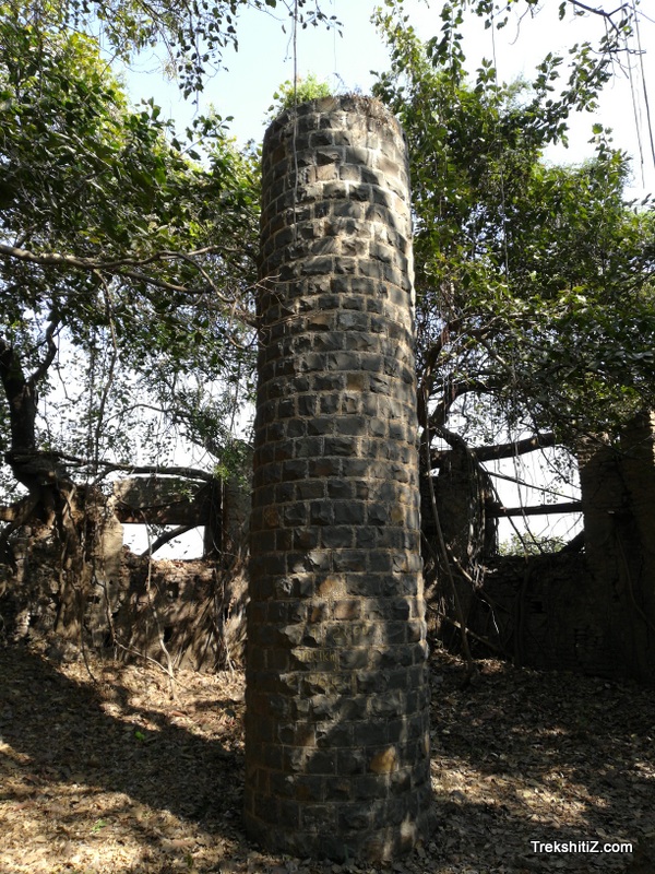 Pardi Fort, Pillar inside Bastion